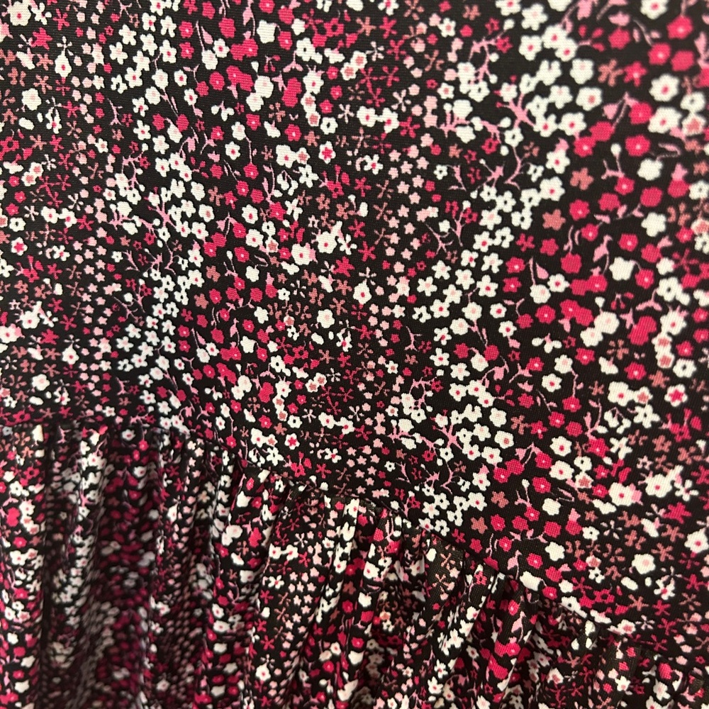 Bebop Floral Print Dress Large - Picture 7 of 10